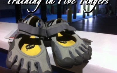 How do I know if I can train in a five finger shoe?